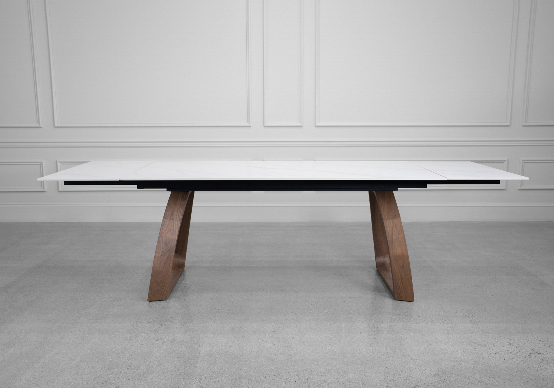 Malta Ceramic White X-Matte Dining Table - 2 Malta Ceramic White X-Matte Dining Table - 2