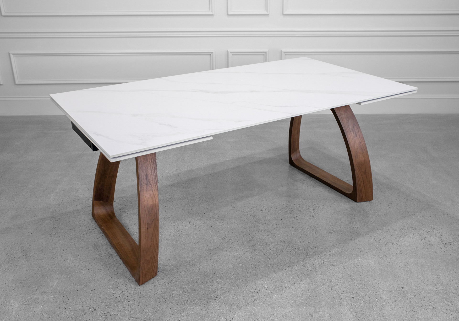 Malta Ceramic White X-Matte Dining Table Malta Ceramic White X-Matte Dining Table