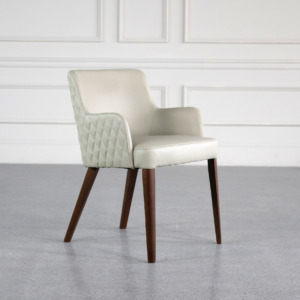 Selena Armchair Cream Angle Selena Armchair Cream Angle