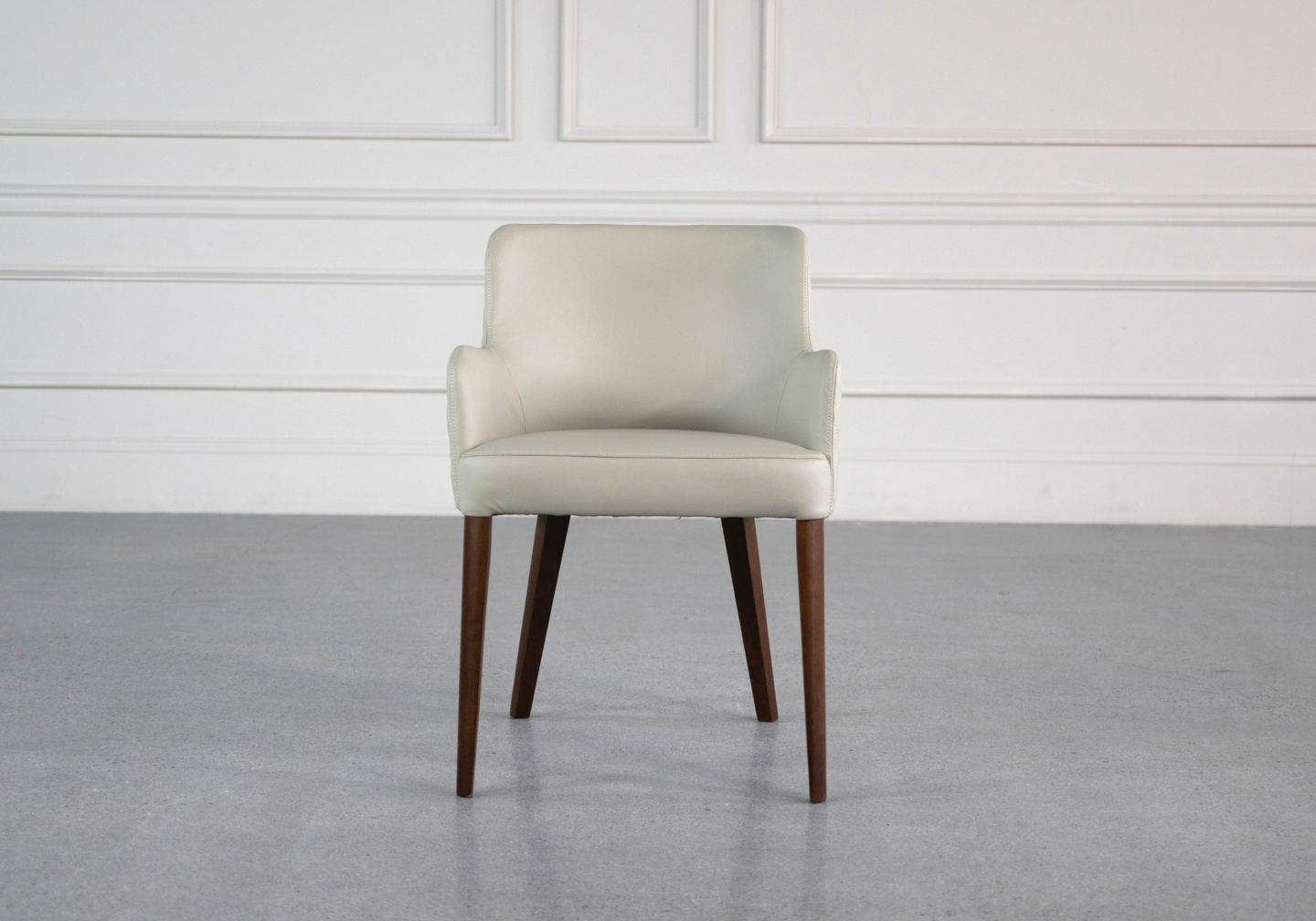 Selena Armchair Cream Front