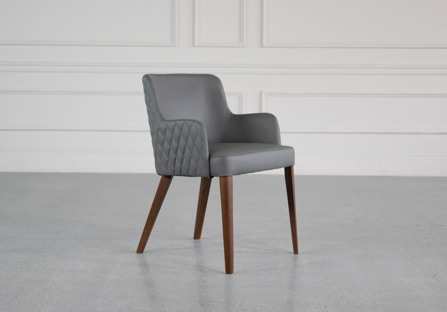 Selena Armchair Iron Angle