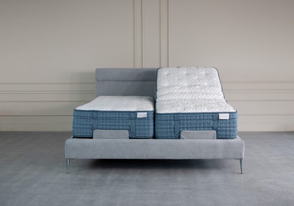 Sicily-Adjustable-Bed-Grey-Front