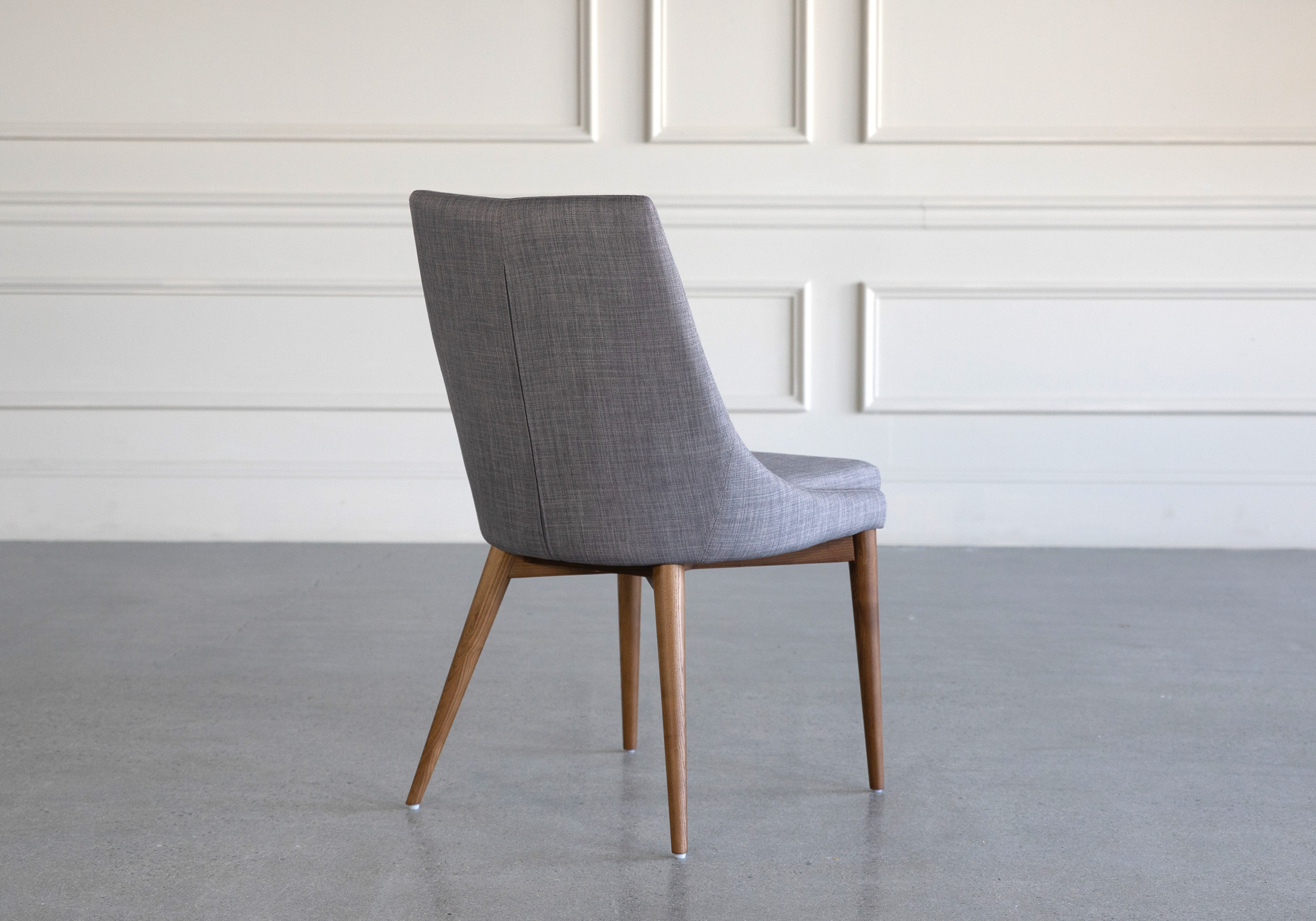 Vista Dining Chair Light Grey - Back Vista Dining Chair Light Grey - Back