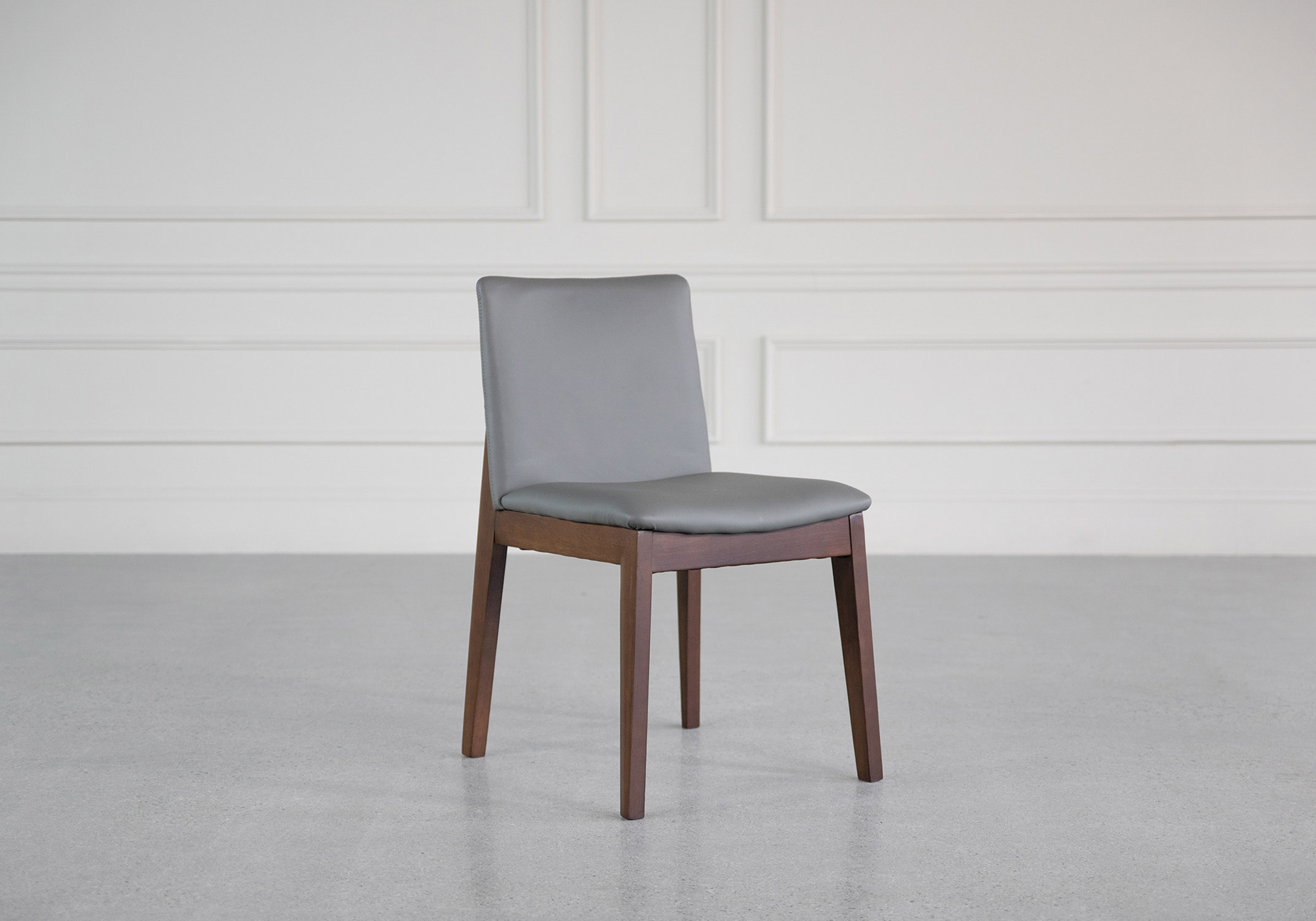 arco dining chair iron angle