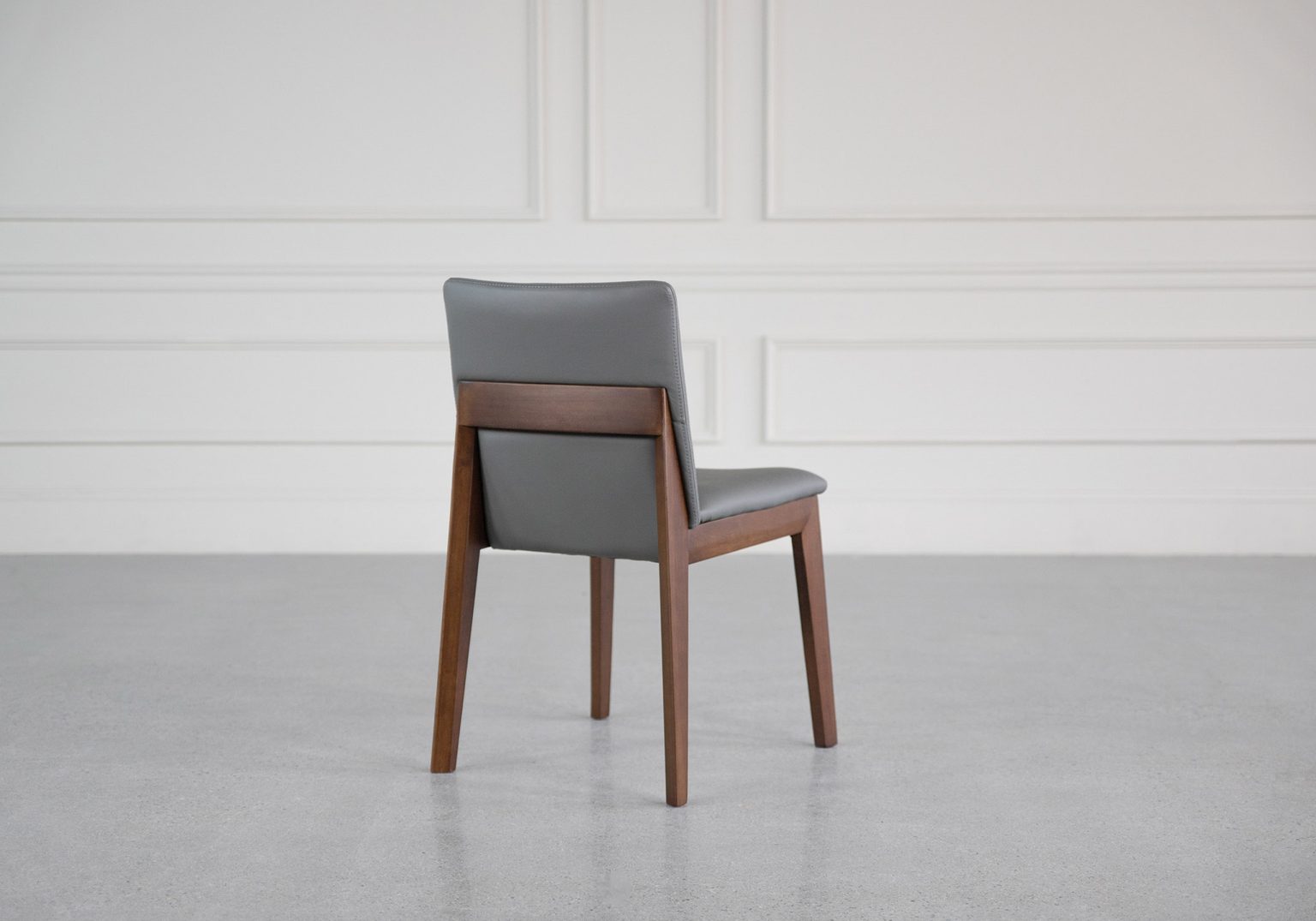 arco dining chair iron back