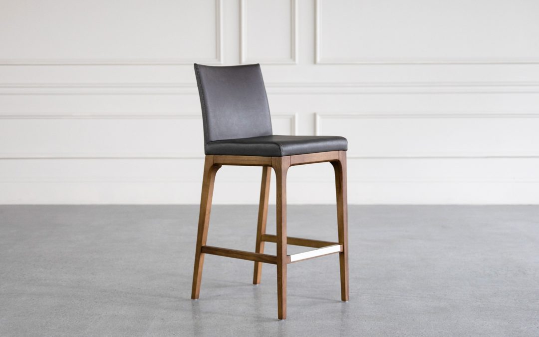 Dexter Leather Counter Height Stool