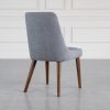lainy london fabric dining chair back
