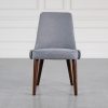 lainy london fabric dining chair front