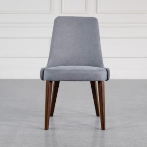lainy london fabric dining chair front