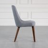 lainy london fabric dining chair side