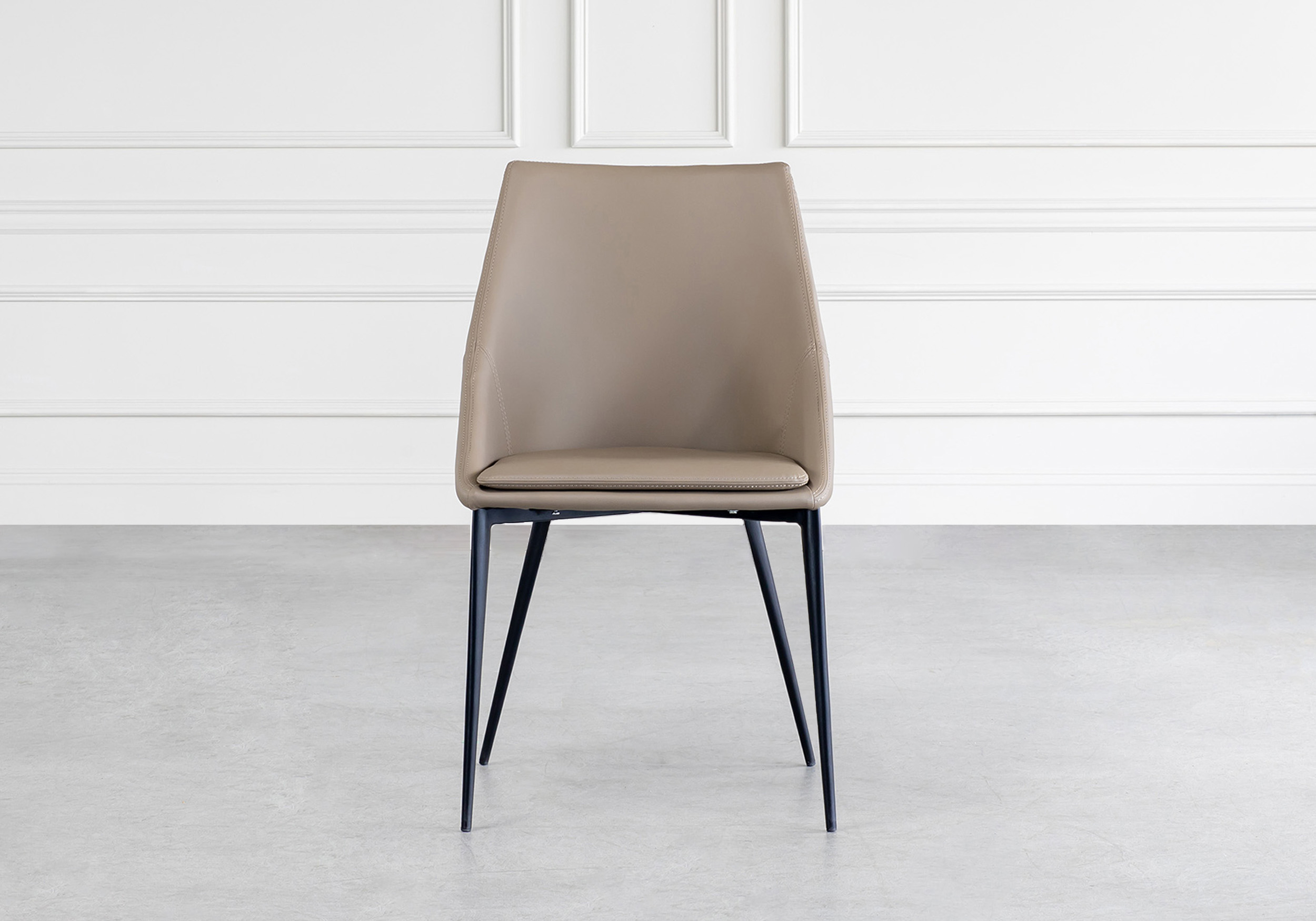 tori dining chair taupe featured