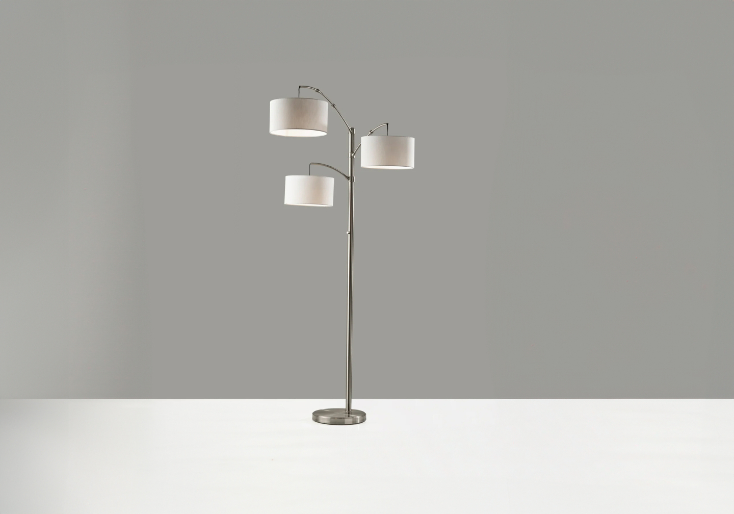 Cabo Brush Steel Arc Floor Lamp