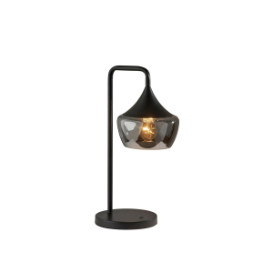 Eliza Table Lamp in Black - Featured