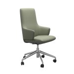 Laurel Office Highback with Arms Paloma Shadow Angle