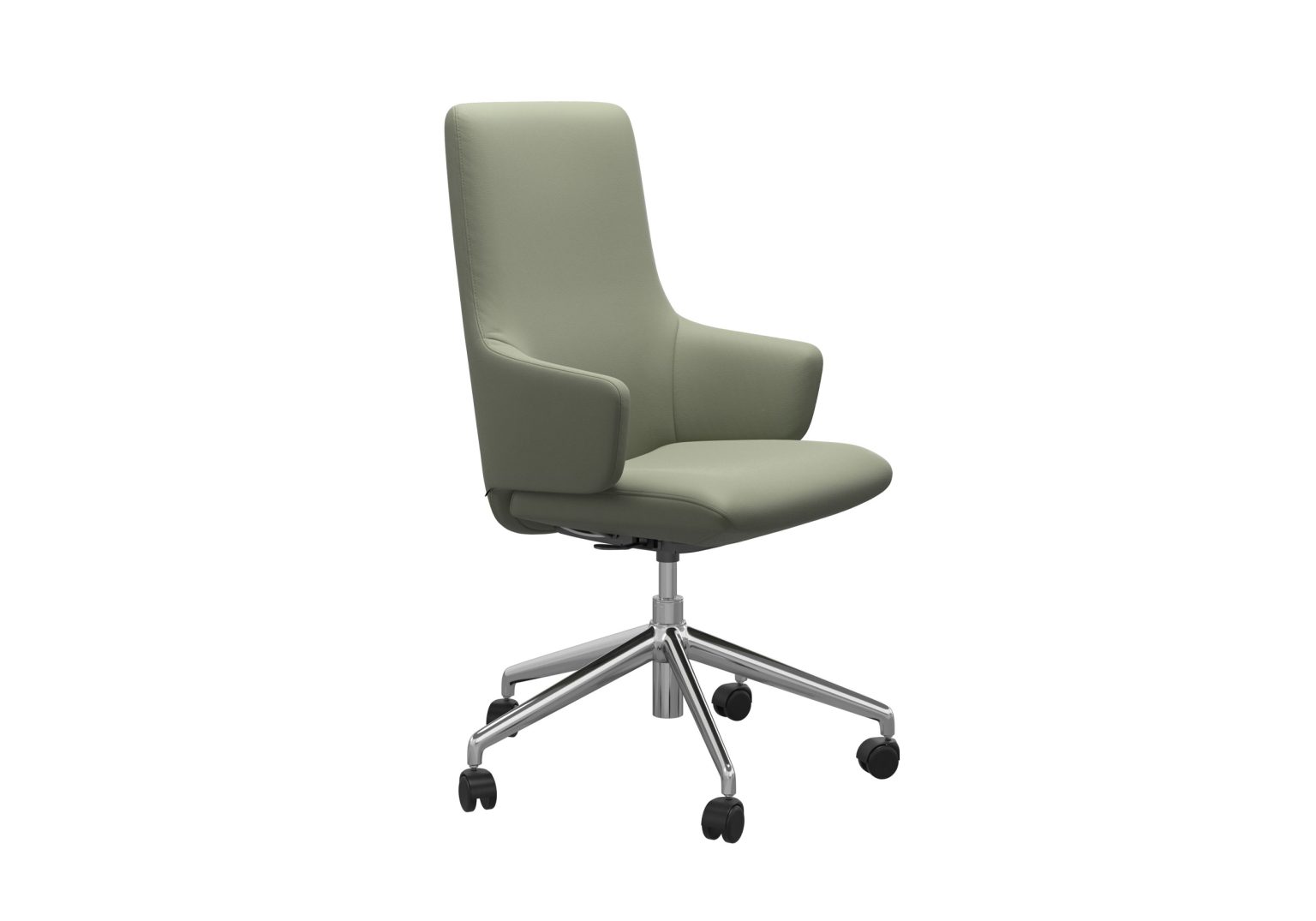 Laurel Office Highback with Arms Paloma Shadow Angle