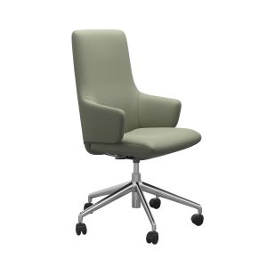 Laurel Office Highback with Arms Paloma Shadow Angle