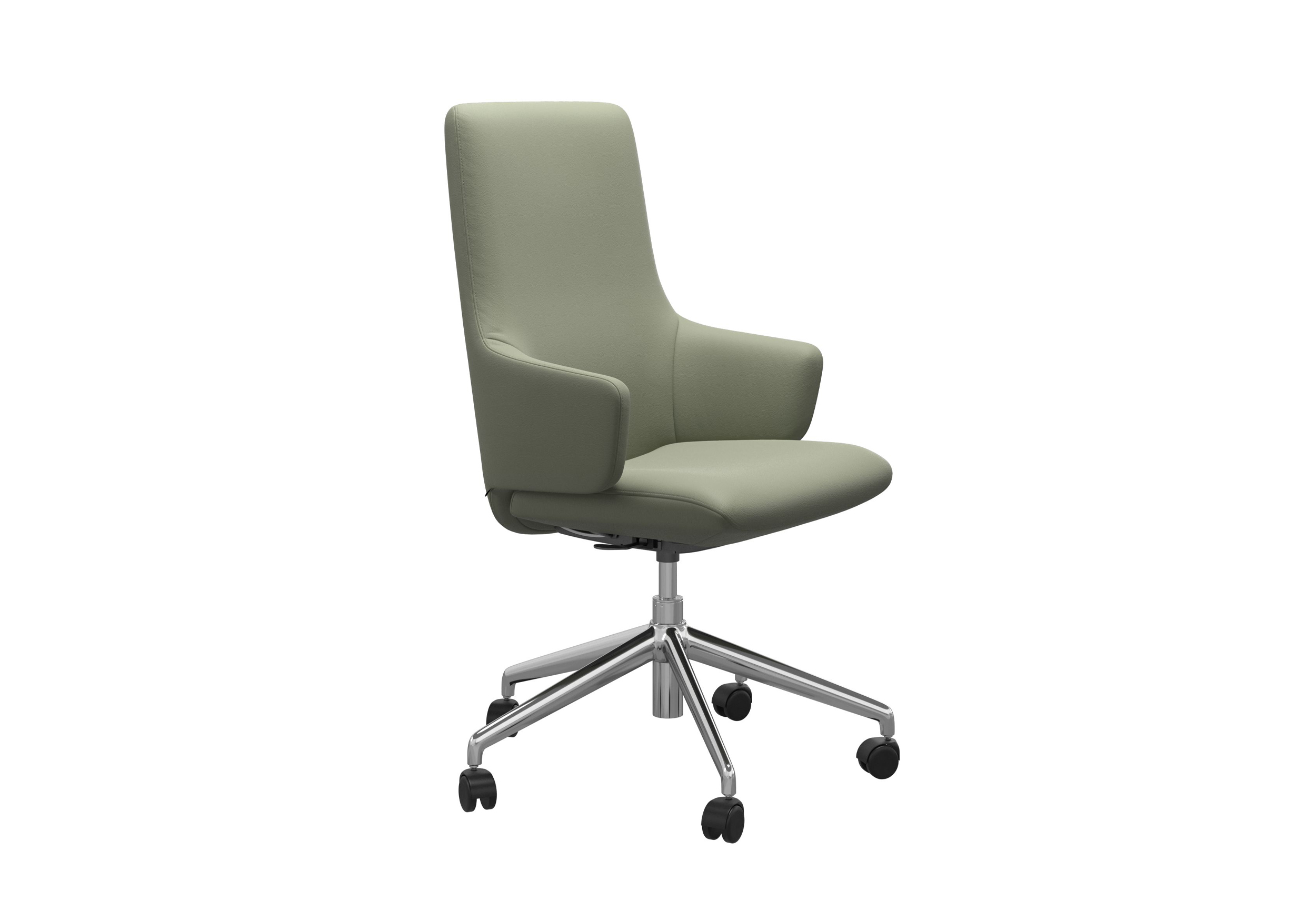 Laurel Office Highback with Arms Paloma Shadow Angle