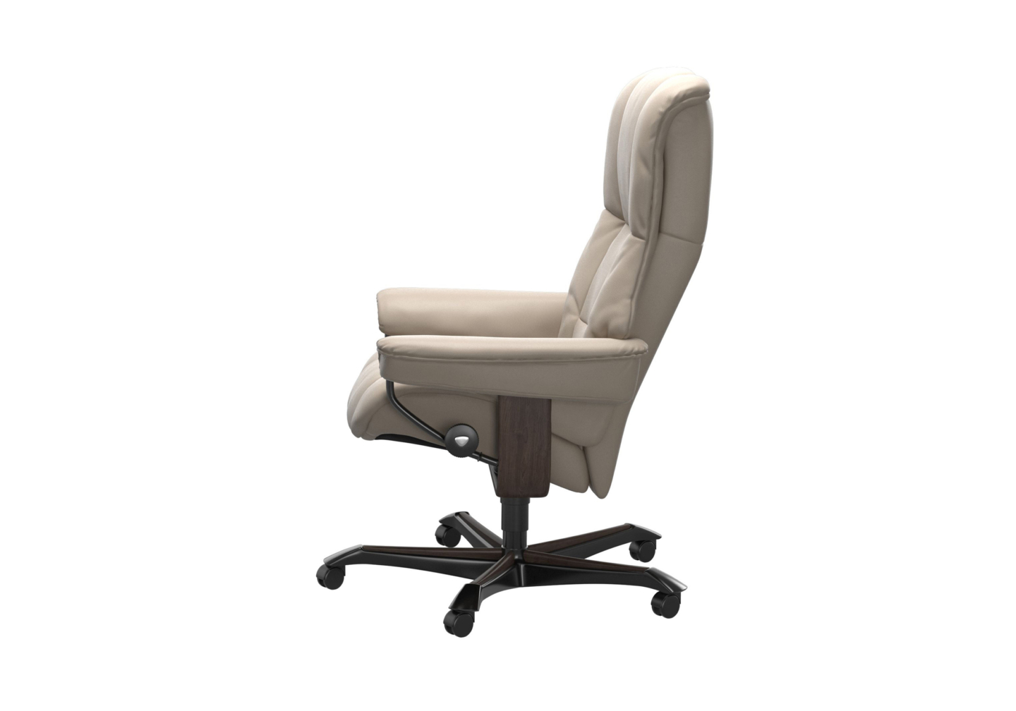 Mayfair Office Highback Paloma Beige Wenge Side
