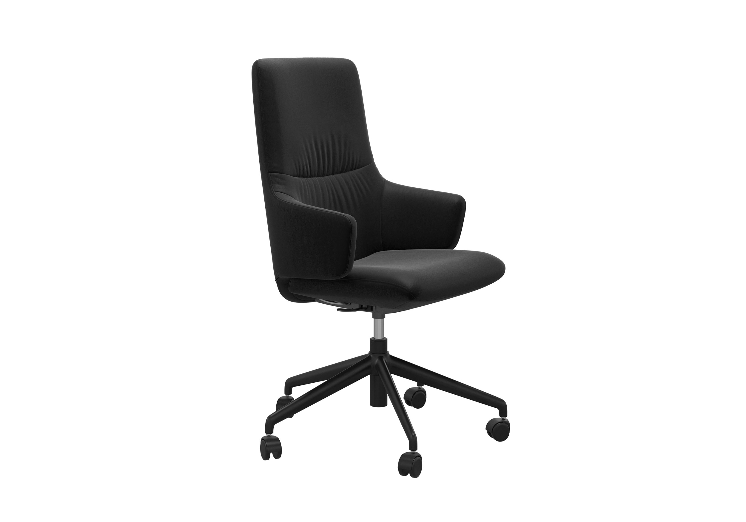 Mint Office Highback with Arms Paloma Balck Black Base Angle Mint Office Highback with Arms Paloma Balck Black Base Angle