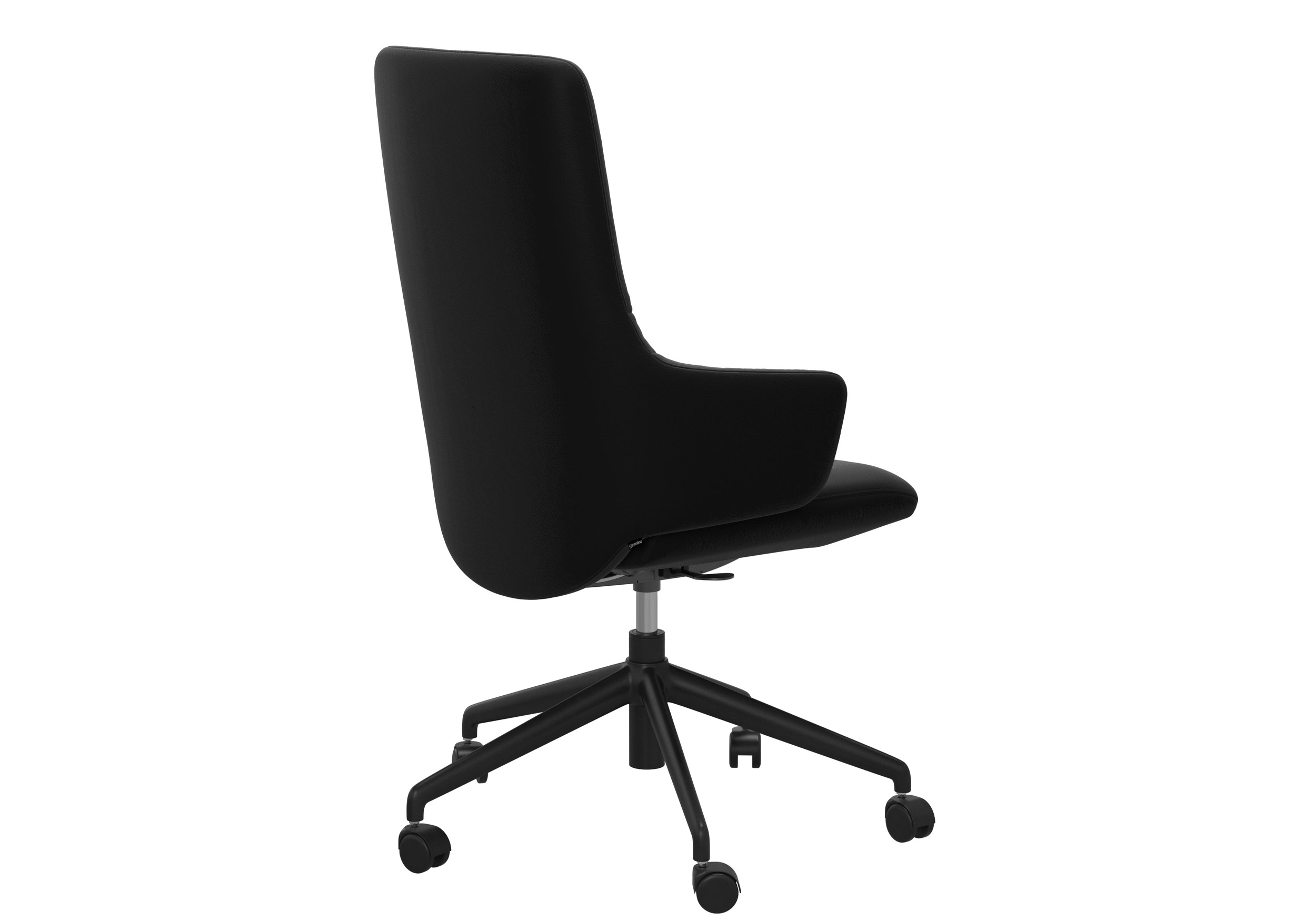 Mint Office Highback with Arms Paloma Balck Black Base Back Mint Office Highback with Arms Paloma Balck Black Base Back