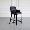 selena-counter-stool-leather-black-angle