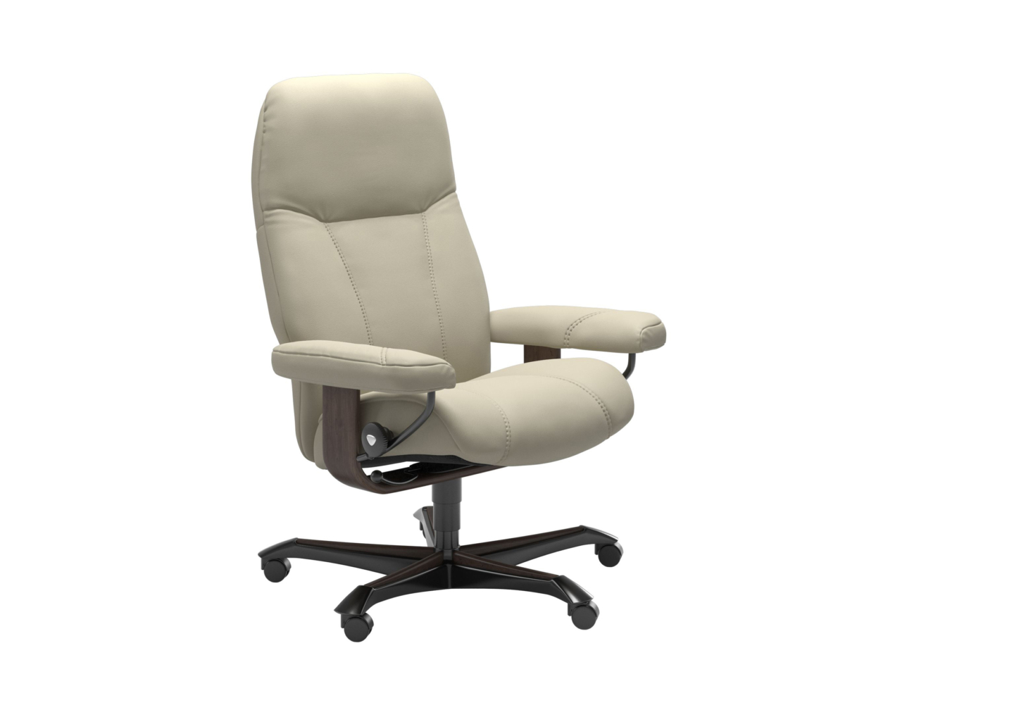 stressless consul office chair angle