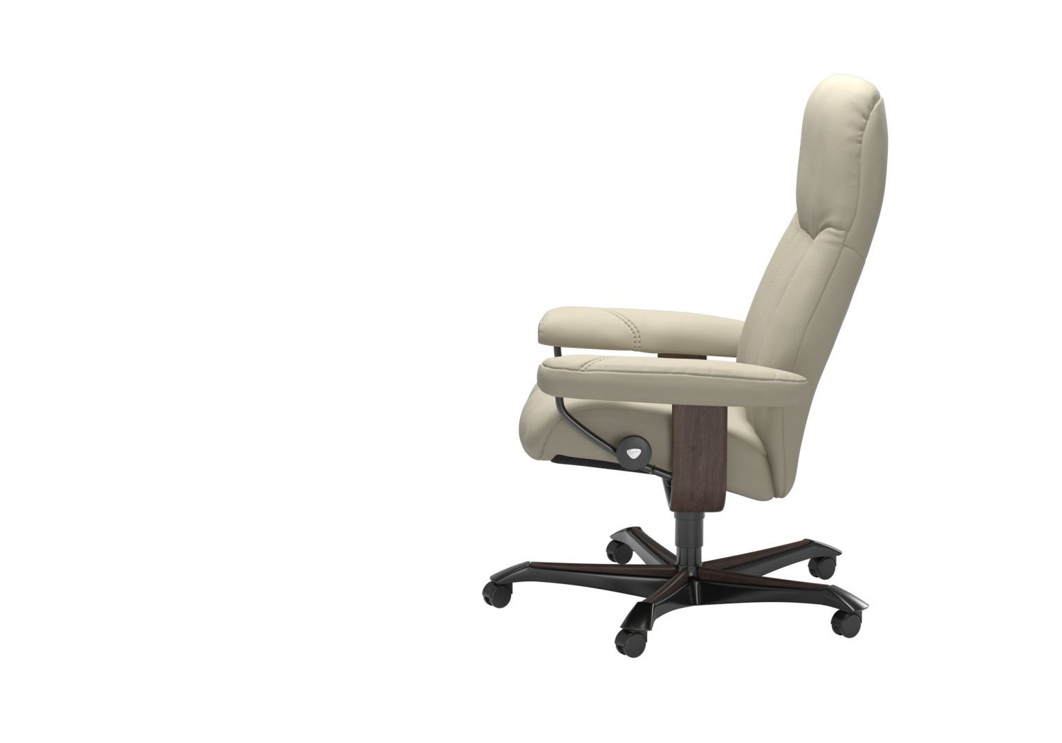 stressless consul office chair side