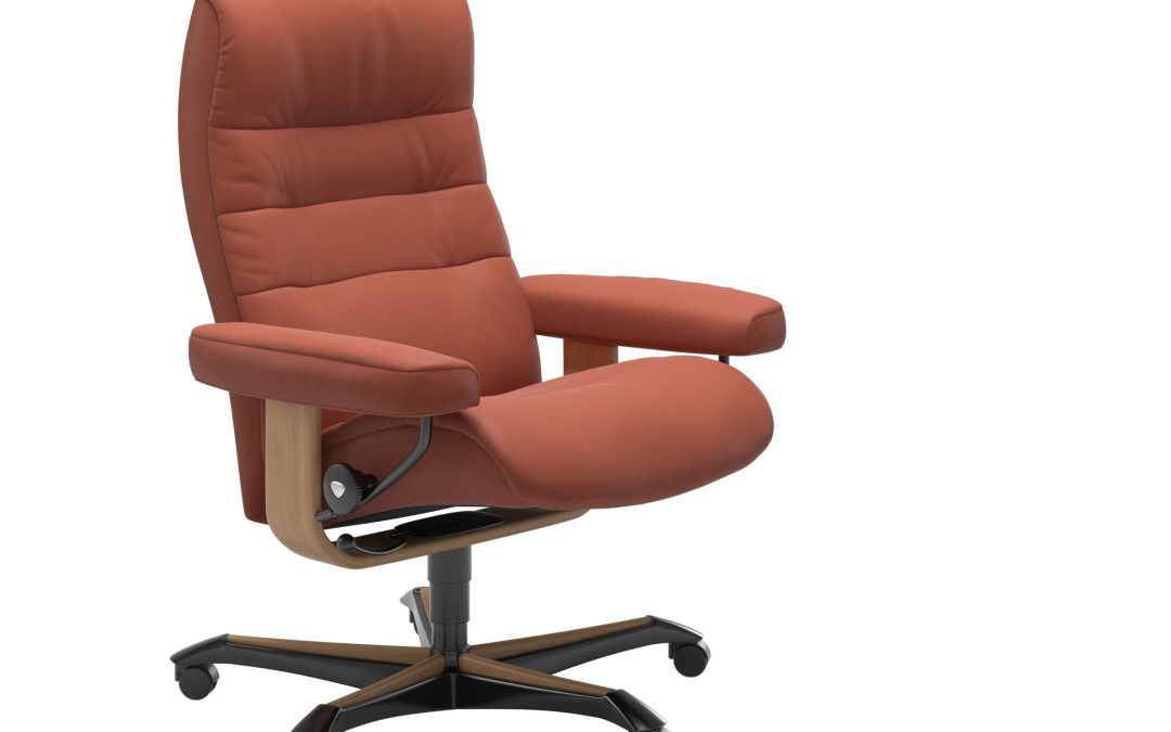 Stressless® Opal Leather Office Chair