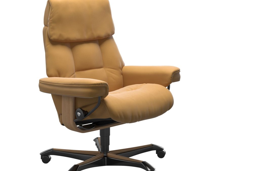 Stressless® Ruby Leather Office Chair