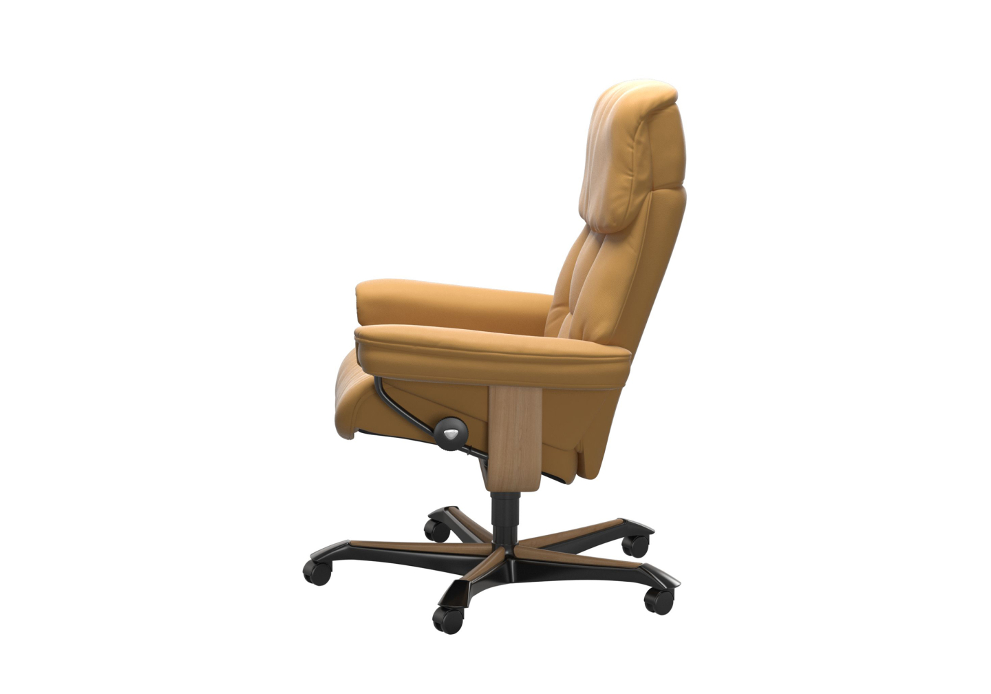 stressless ruby office chair side