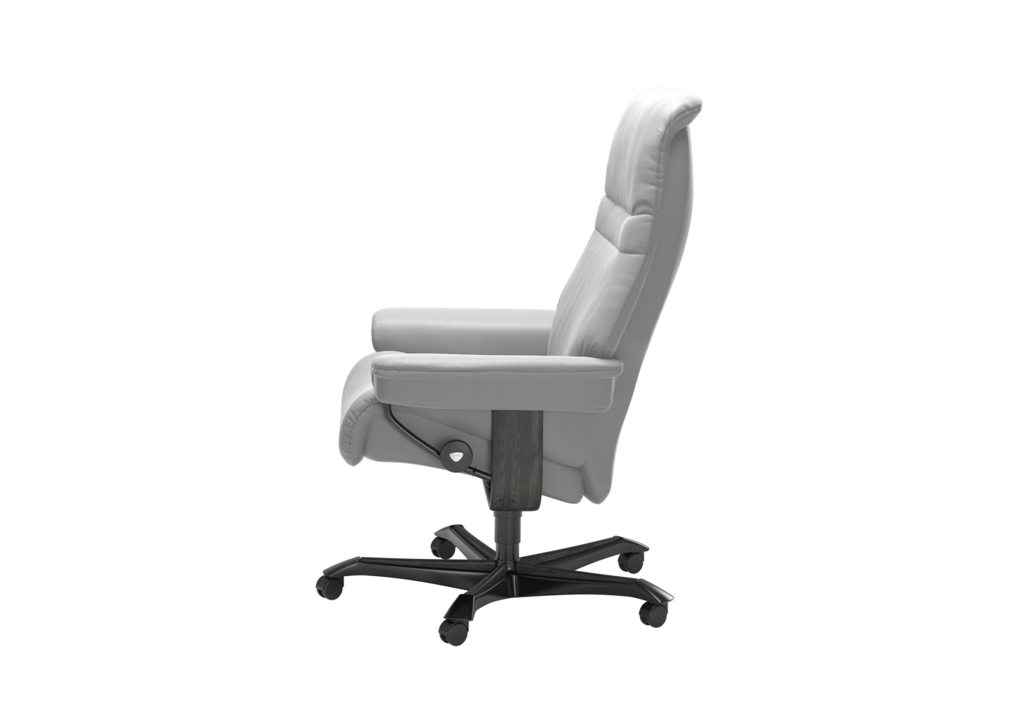 stressless sunrise office chair side
