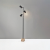 Rutherford Led Floor Lamp in Black