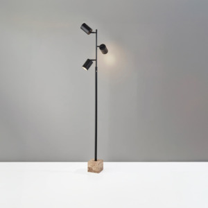 Rutherford Led Floor Lamp in Black Rutherford Led Floor Lamp in Black
