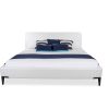Alice Bed White Vinyl Front