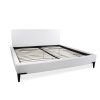 Alice Bed White Vinyl Slats