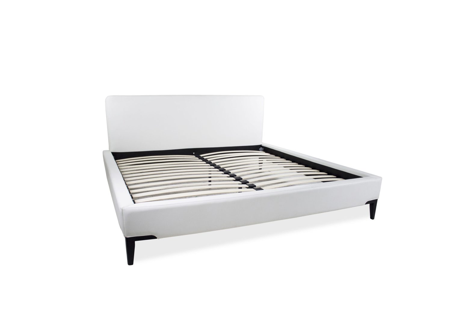 Alice Bed White Vinyl Slats