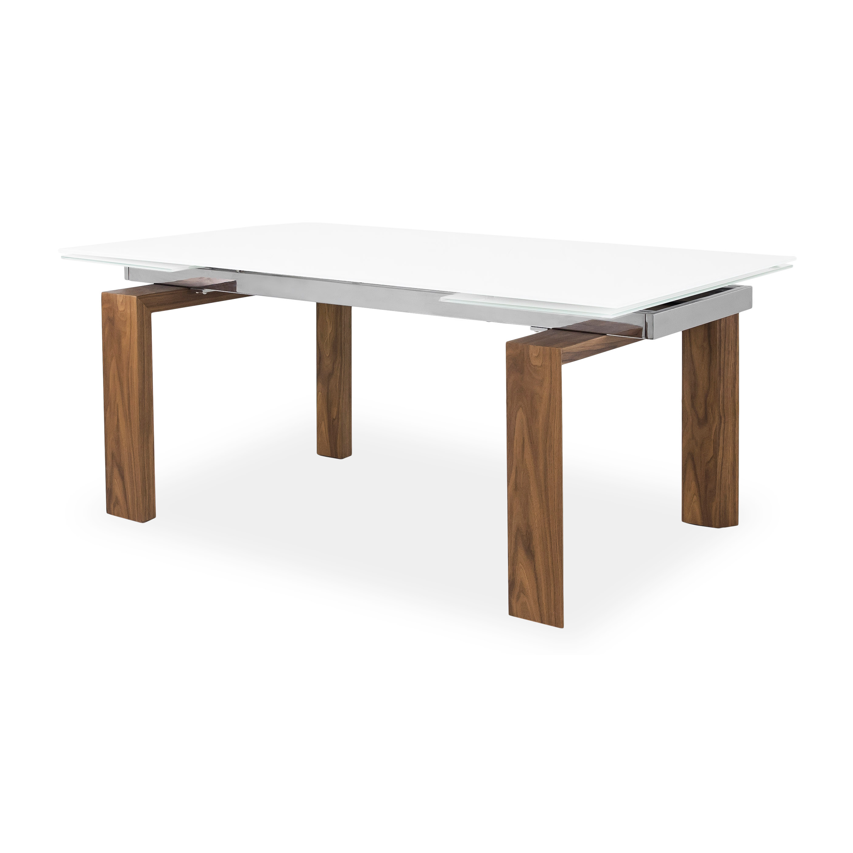 Potrero Extendable Glass Dining Table