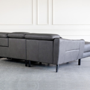 Valencia Sectional Dark Grey Back SL Valencia Sectional Dark Grey Back SL