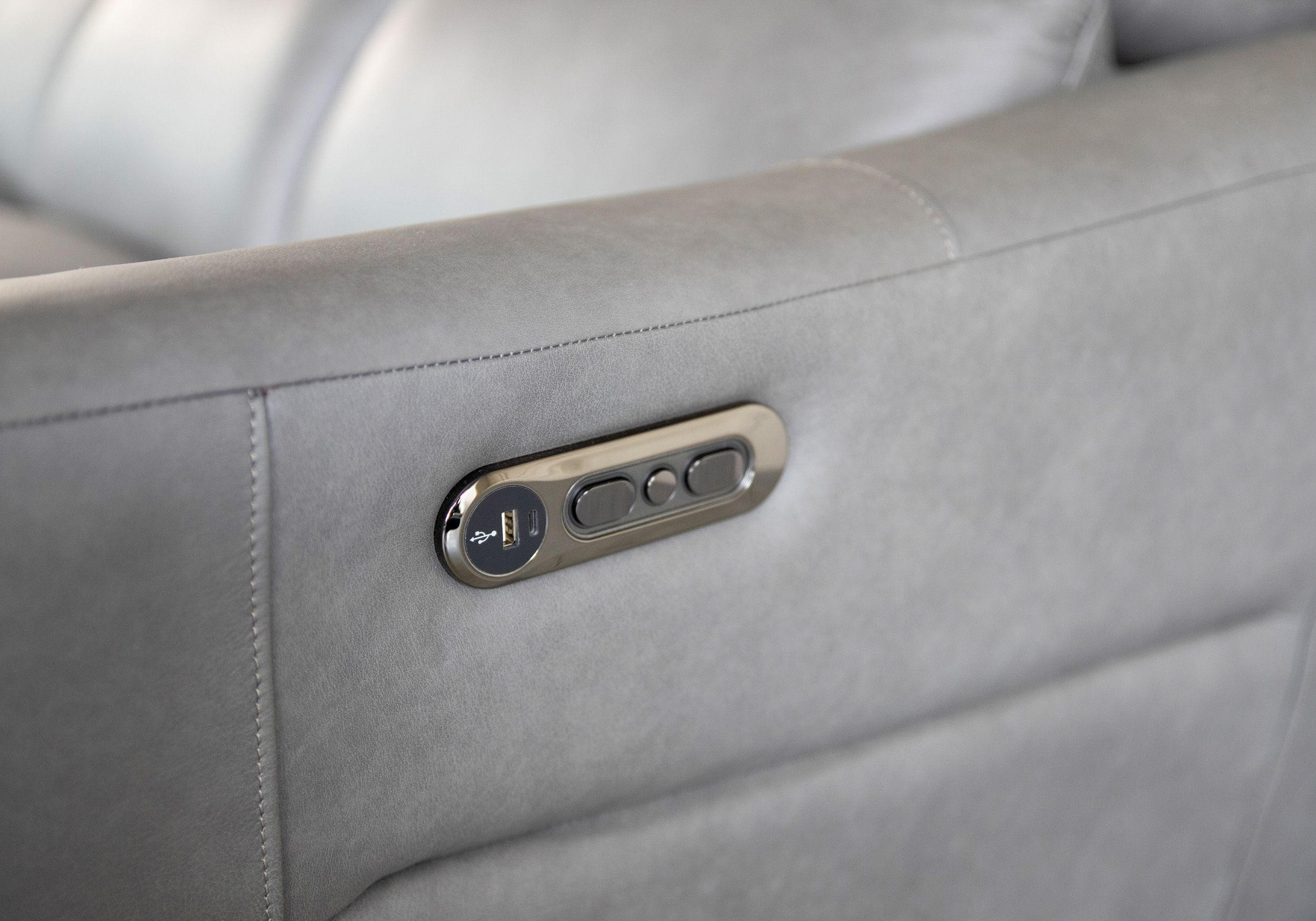 Valencia Sectional Dark Grey Buttons Valencia Sectional Dark Grey Buttons
