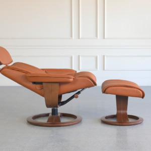 captain cognac leather recliner side captain cognac leather recliner side