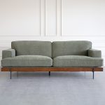 clint large fabric sofa front