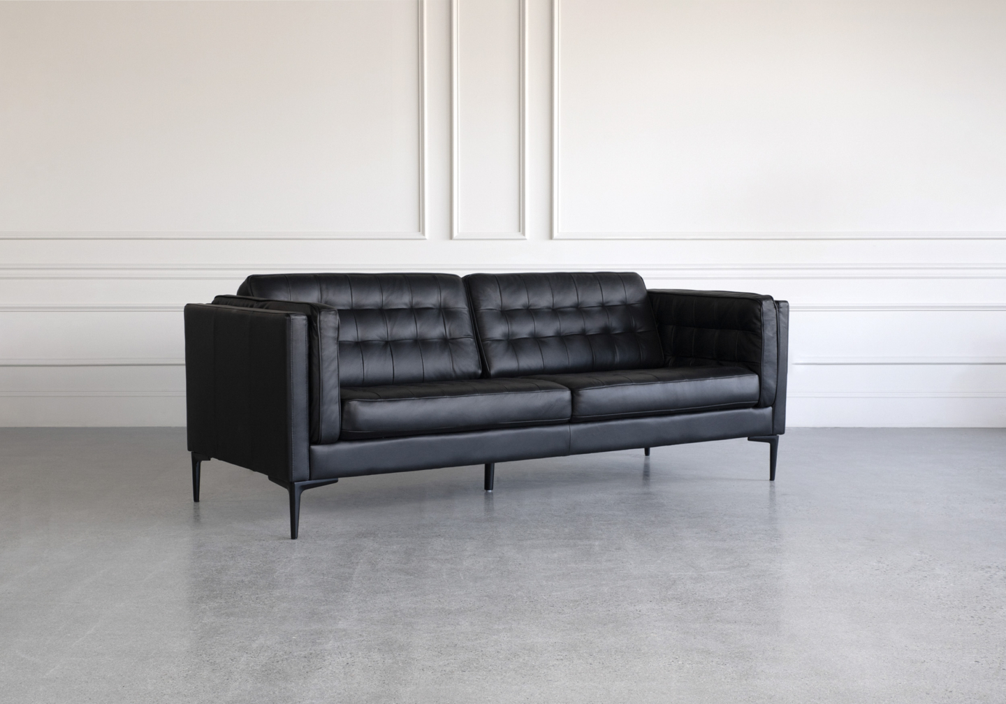 eton leather sofa angle