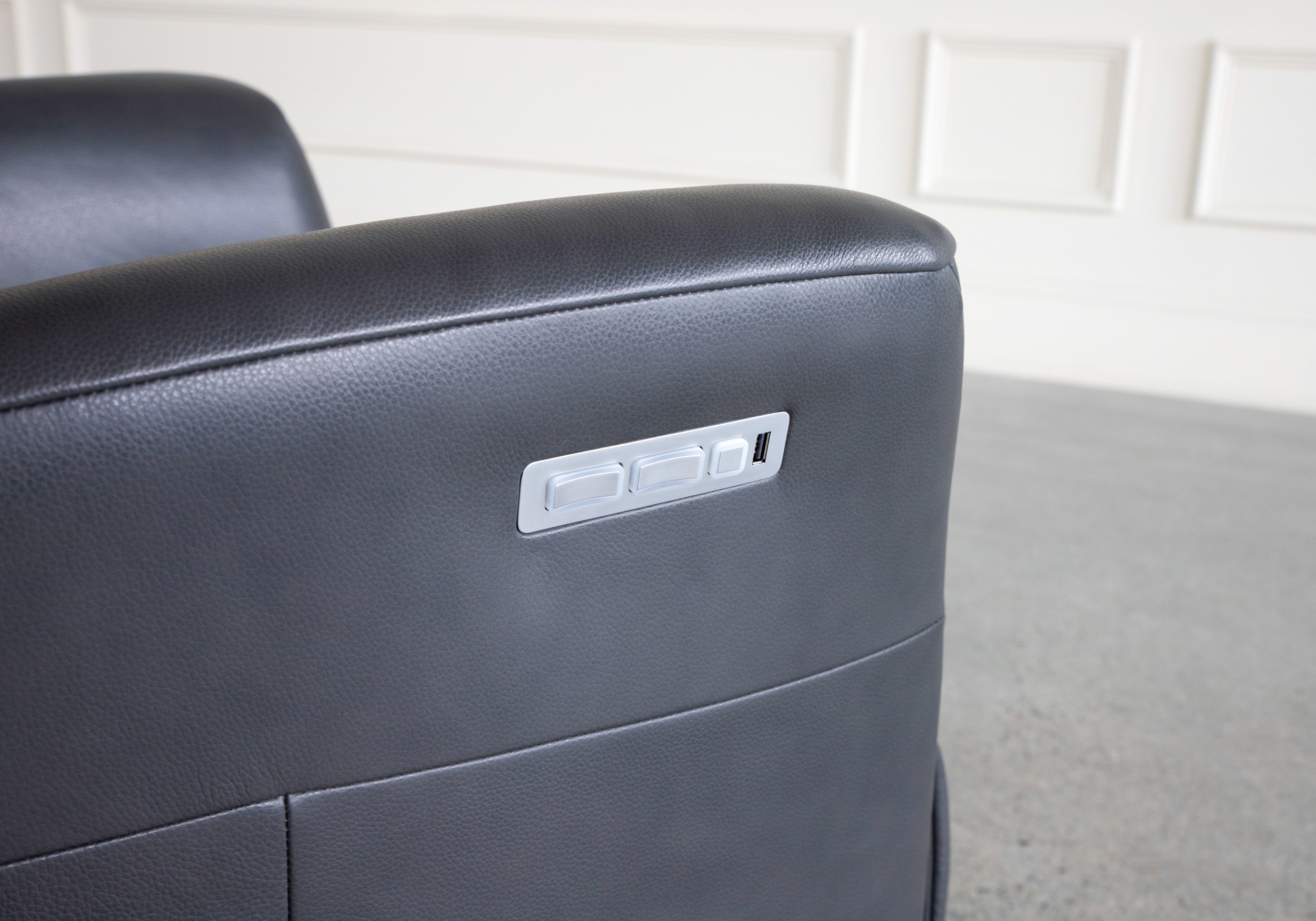 Queen GS315 Recliner Nob Slate Buttons Queen GS315 Recliner Nob Slate Buttons