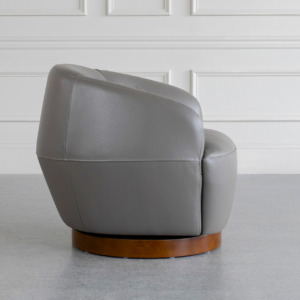 aldo leather swivel accent chair side aldo leather swivel accent chair side