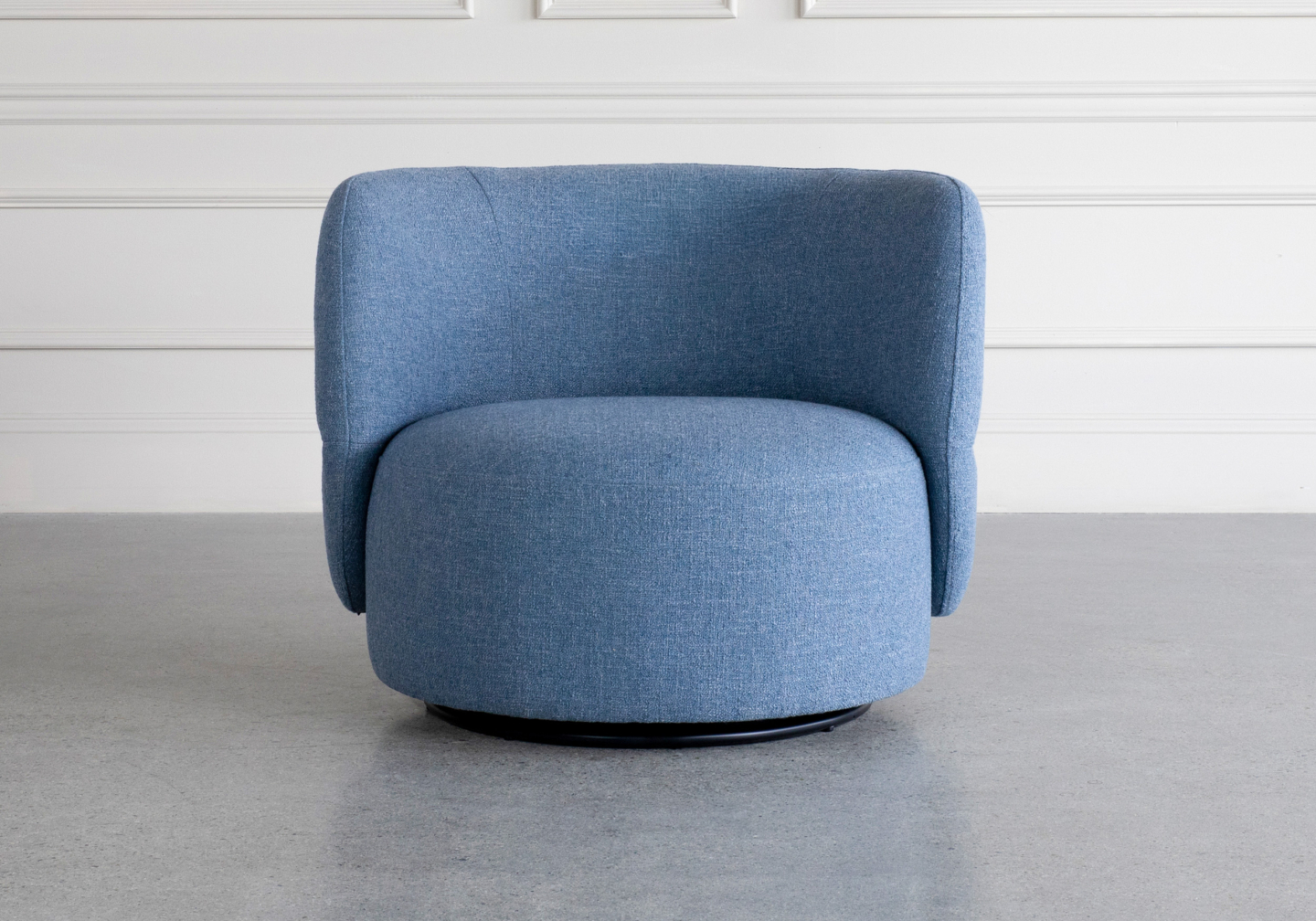 wicklow fabric accent chair front