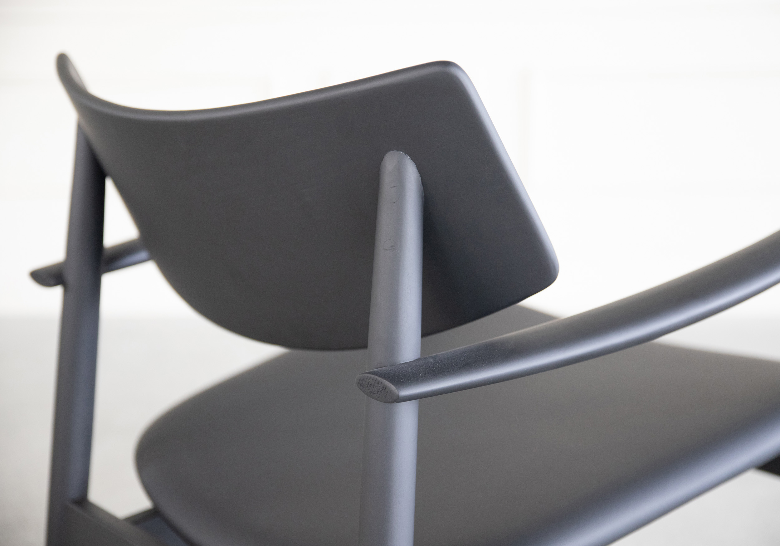 Anker Chair Black - Close Up Anker Chair Black - Close Up
