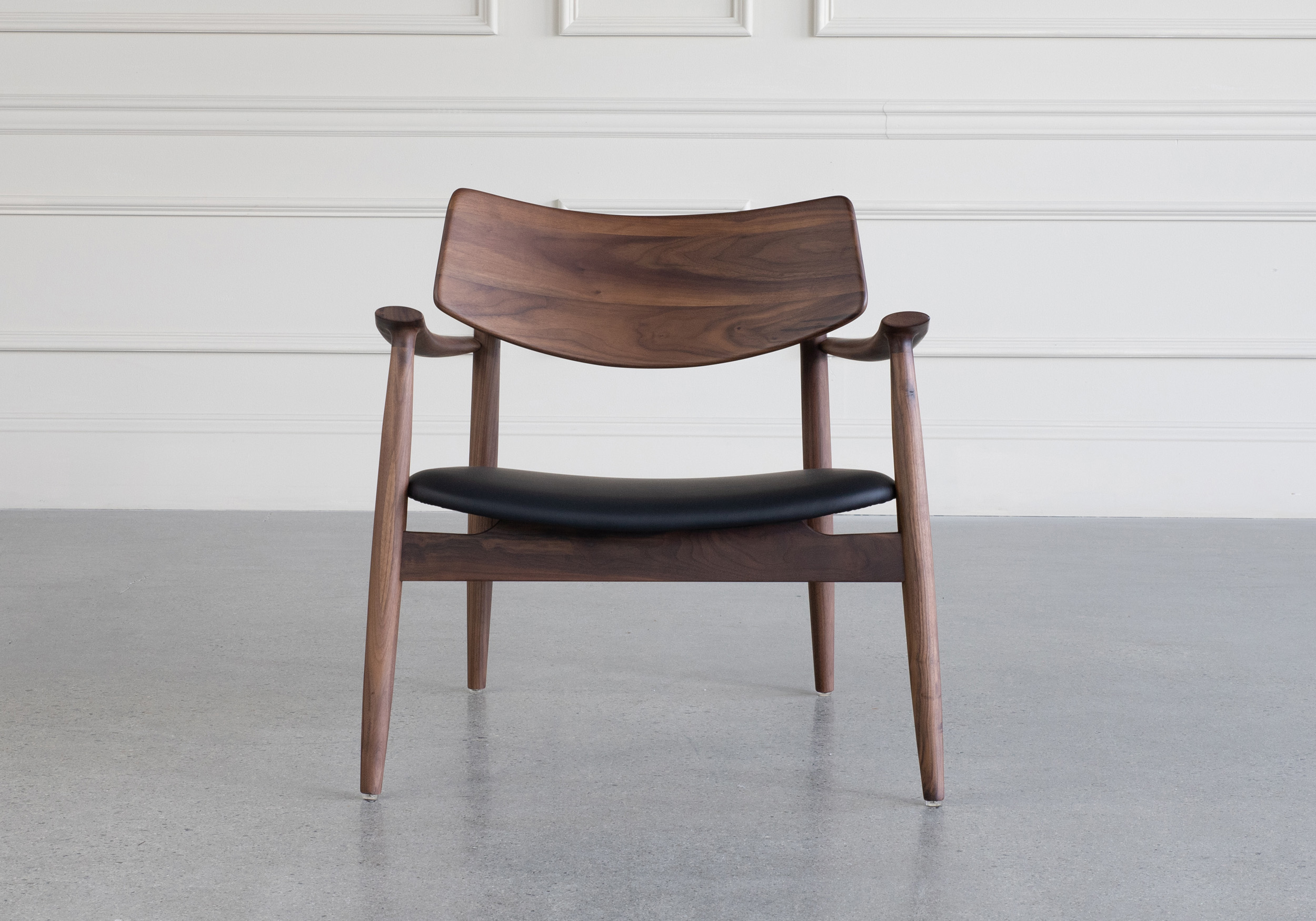 Anker Chair Walnut Front