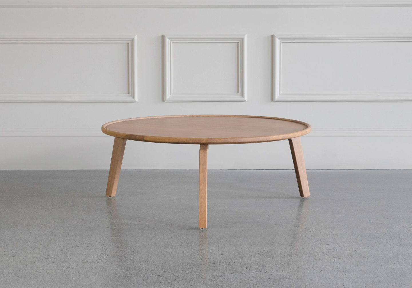 Mette Coffee Table in Oak Angle