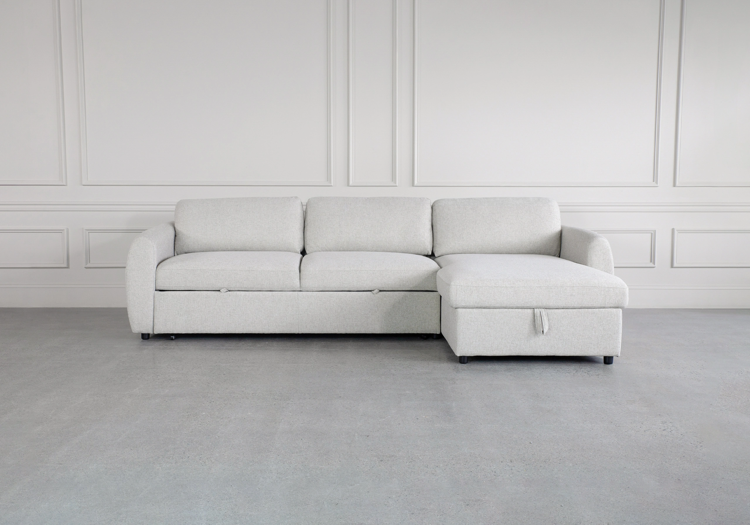 Laura Upholstered Sofa Bed Front
