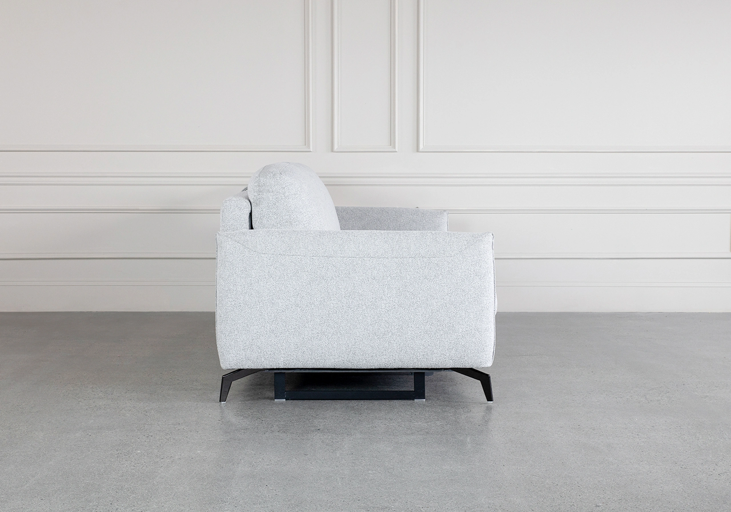 Tucker C Frost Fabric Sofa Bed Side